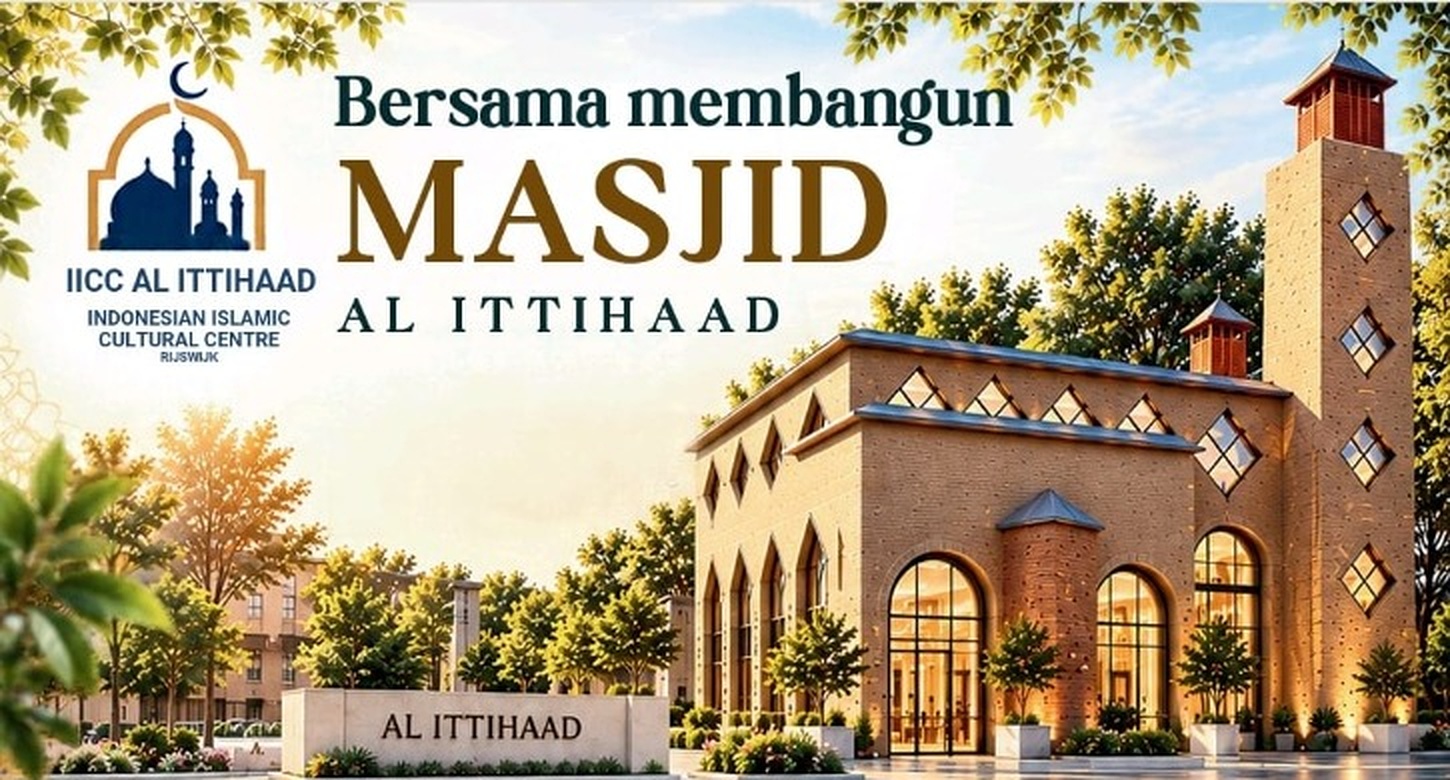3D Impressie Nieuwe Masjid Al Ittihaad Rijswijk